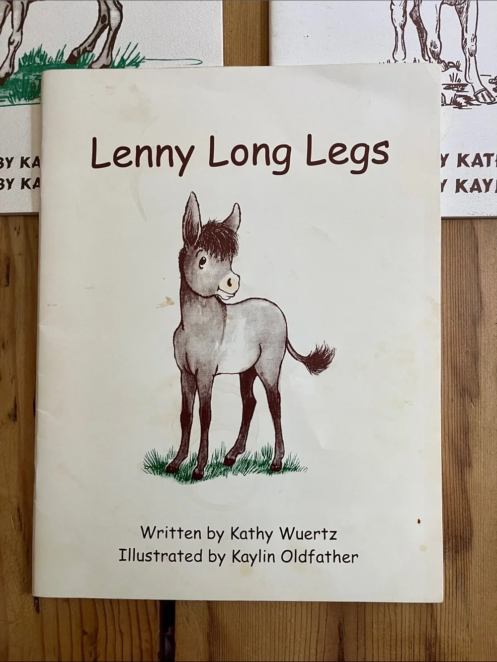 Set/5 Wuertz Farm SC Books Red Hen Press Donkey Chicken Children's Stories